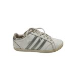 Adidasi dama Adidas, 40, imitatie de piele, alb