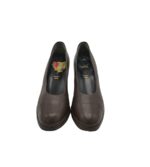 Pantofi dama Oswald, 38, piele, maro - imagine 3