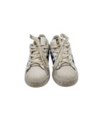 Adidasi copii Adidas, 31, imitatie de piele, piele, alb - imagine 3