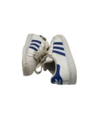 Adidasi copii Adidas, 31, imitatie de piele, piele, alb - imagine 4