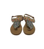 Sandale dama Graceland, 38, material textil, maro - imagine 3