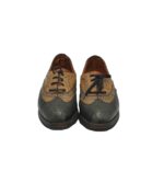 Pantofi dama Elizabeth, 41, piele, negru maro - imagine 3