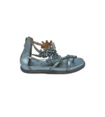 Sandale dama Alma En Pena, 38, piele, albastru