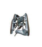 Sandale dama Alma En Pena, 38, piele, albastru - imagine 4