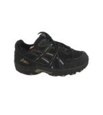 Adidasi barbati Asics, 42, imitatie de piele, material textil, negru