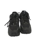 Adidasi barbati Asics, 42, imitatie de piele, material textil, negru - imagine 3