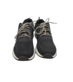 Adidasi barbati Fashion, 44, material textil, negru - imagine 3