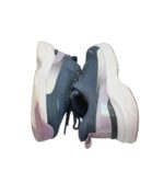 Adidasi dama 39, imitatie de piele, material textil, albastru - imagine 4