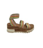 Sandale dama Steve Madden, 38, material textil, multicolor