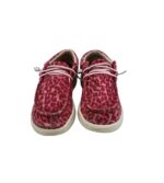 Mocasini dama Fusion, 37, material textil, roz - imagine 3