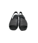 Sandale dama Flex, 36, piele, negru - imagine 3