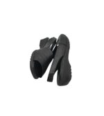Sandale dama Flex, 36, piele, negru - imagine 4