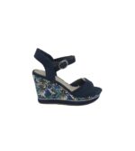 Sandale dama Lola Paltinger, 37, material textil, albastru