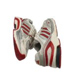 Adidasi barbati Adidas, 42, imitatie de piele, material textil, alb gri - imagine 4