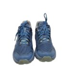 Adidasi dama Adidas, 42, imitatie de piele, material textil, albastru - imagine 3