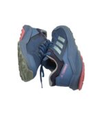 Adidasi dama Adidas, 42, imitatie de piele, material textil, albastru - imagine 4