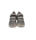 Adidasi copii Adidas, 30, imitatie de piele, material textil, gri - imagine 3