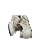 Adidasi dama Hogan, 37, material textil, piele, alb - imagine 4