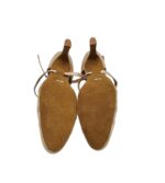 Pantofi  dama pentru dans  38.5, material textil, nude - imagine 5