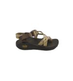 Sandale copii Chaco, 38, material textil, galben