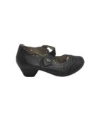 Pantofi dama Footflexx, 38, imitatie de piele, negru