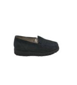 Mocasini dama Waldlaufer, 36, material textil, negru
