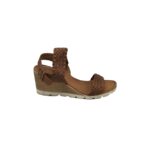 Sandale dama 5th Avenue, 38, piele, maro
