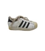 Adidasi dama Adidas Superstar, 40, imitatie de piele, piele, alb