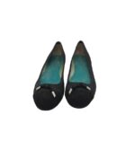 Balerini dama Land'S End, 37, material textil, negru - imagine 3
