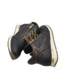 Adidasi dama Camo, 38, imitatie de piele, negru - imagine 4