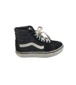 Tenisi dama Vans, 38, piele intoarsa, material textil, negru