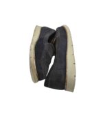 Mocasini dama 39, piele intoarsa, negru - imagine 4