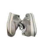 Adidasi dama 38, material textil, gri - imagine 4