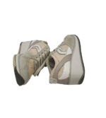 Adidasi dama Geox, 38, piele intoarsa, material textil, piele, crem gri - imagine 4