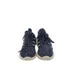 Adidasi copii 25, material textil, albastru alb - imagine 3