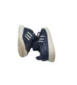 Adidasi copii 25, material textil, albastru alb - imagine 4