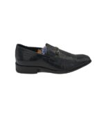 Pantofi barbati 43, imitatie de piele, negru
