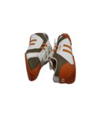 Adidasi dama Blend, 38, imitatie de piele, alb maro rosu - imagine 4