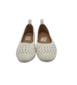 Balerini dama 40, imitatie de piele, alb - imagine 3