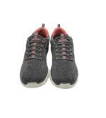Adidasi dama Skechers, 38, material textil, gri - imagine 3