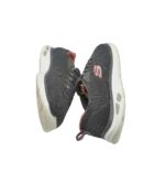 Adidasi dama Skechers, 38, material textil, gri - imagine 4