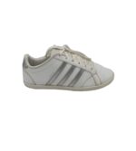 Adidasi barbati Adidas, 43, imitatie de piele, alb gri