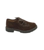 Pantofi barbati Livergy, 44, material textil, maro