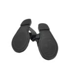 Saboti dama 41, imitatie de piele, negru - imagine 5