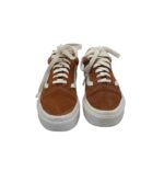 Tenisi dama Vans, 37, piele intoarsa, maro - imagine 3