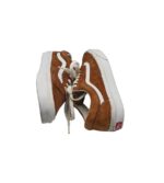 Tenisi dama Vans, 37, piele intoarsa, maro - imagine 4