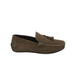 Mocasini barbati Chopper, 42, piele intoarsa, bej