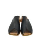 Saboti dama  41, piele ,negru - imagine 3