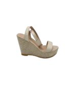 Sandale dama 39, imitatie de piele, alb