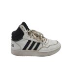 Adidasi barbati Adidas, 44, imitatie de piele, piele, alb negru